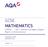 GCSE MATHEMATICS. 43602H Unit 2: Number and Algebra (Higher) Report on the Examination. Specification 4360 November 2014. Version: 1.