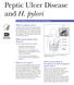 Peptic Ulcer Disease and H. pylori