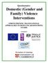 Questionnaire: Domestic (Gender and Family) Violence Interventions