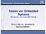 Hardware in the Loop (HIL) Testing VU 2.0, 182.117, WS 2008/09