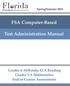 FSA Computer-Based. Test Administration Manual