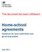 Home-school agreements
