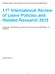 11 th International Review of Leave Policies and Related Research 2015