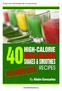 40 High-Calorie Mass Building Shake & Smoothie Recipes 1