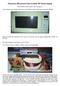Panasonic Microwave Oven Inverter HV Power Supply