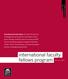 international faculty fellows program