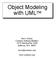 Object Modeling with UML