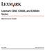 Lexmark E260, E260d, and E260dn Series. Maintenance Guide