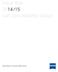 Fiscal Year 2014 /15 Carl Zeiss Meditec Group
