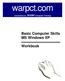 warpct.com Basic Computer Skills MS Windows XP Workbook courseware by WARP! Computer Training