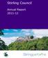 Stirling Council. Annual Report 2011-12