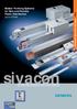Busbar Trunking Systems for Safe and Flexible Power Distribution up to 6300A. 8PS Busbar Short Form Catalogue 2008. sivacon 8PS BUSBAR SYSTEMS