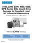2100, 2200, 2300, 4100, 6200, MPB Series Side Mount Drive Package for Standard Load 90 Industrial Gearmotors