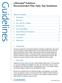 Guidelines. LANscape Solutions Recommended Fiber Optic Test Guidelines. Table of Contents. 1. Introduction. 2. Why Test? 1. Introduction...