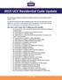 2015 UCC Residential Code Update