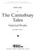 T HE G LENCOE L ITERATURE L IBRARY. Study Guide. for. The Canterbury Tales. Selected Works. by Geoffrey Chaucer