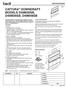 CATTURA TM DOWNDRAFT MODELS D49M30SB, D49M36SB, D49M48SB