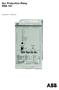 Arc Protection Relay REA 101. Operator s Manual