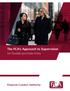 The FCA s Approach to Supervision for flexible portfolio firms. September 2015. Financial Conduct Authority