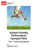 Autism Friendly Performance Synopsis Pack. Run! - A Sports Day Musical. World-class theatre for children. Page 1