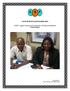 SAFOD RESEARCH PROGRAMME (SRP) FAPED - Angolan Federation of the Association of People with Disabilities Country Report
