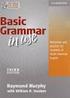 Summary of Basic Grammar