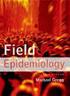 Principles of Field Epidemiology