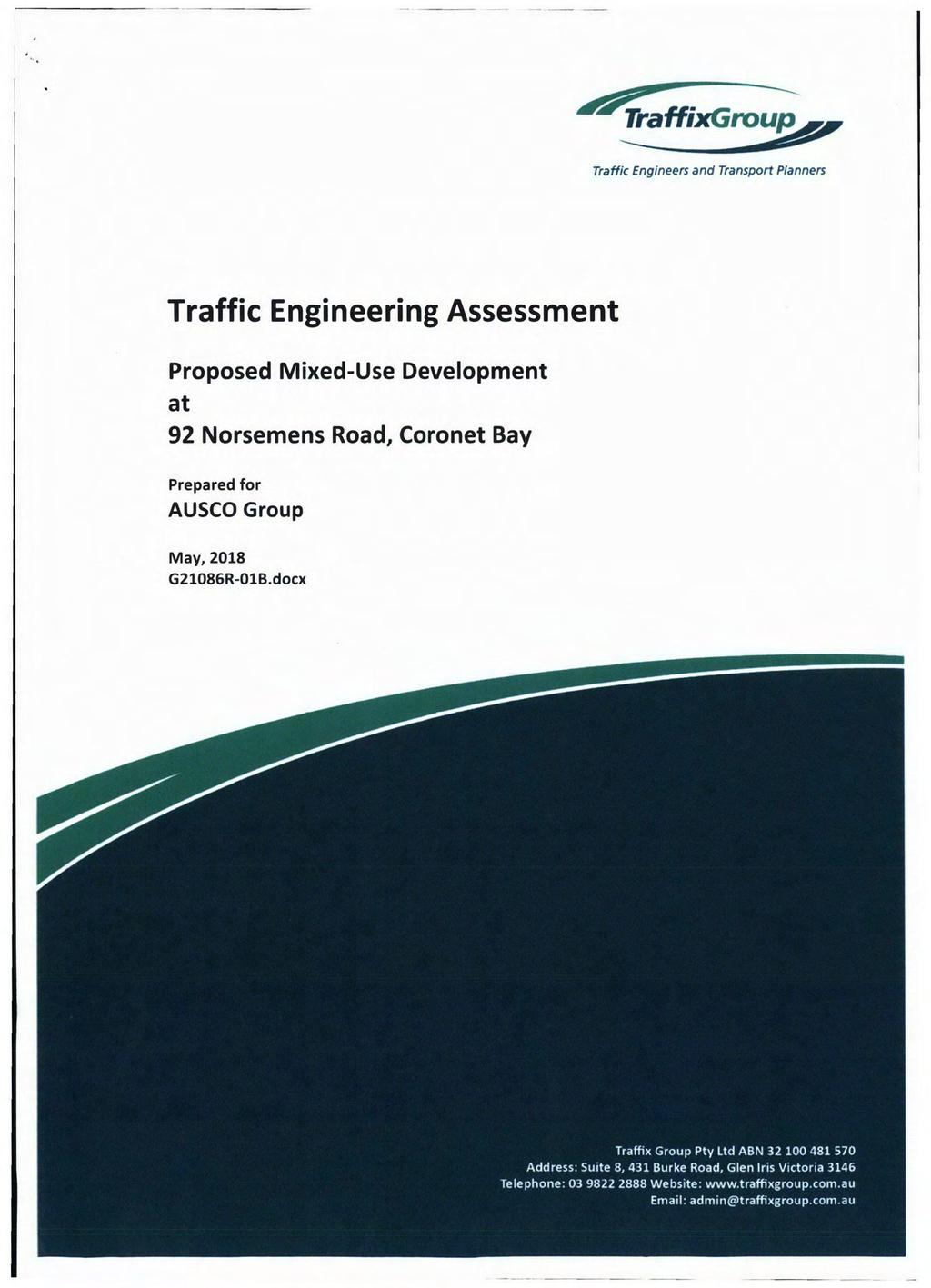 Traffic Engineering Assessment