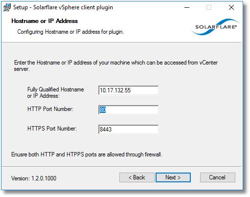Solarflare Adapters on VMware Enter the