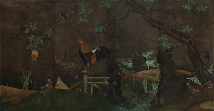 Changes in Perception of Japanese Gold Folding Screens in Korea Following the Latter Half of the Eighteenth Century: Focused on Korean Art Works with the Golden Rooster Motif familiar figure while