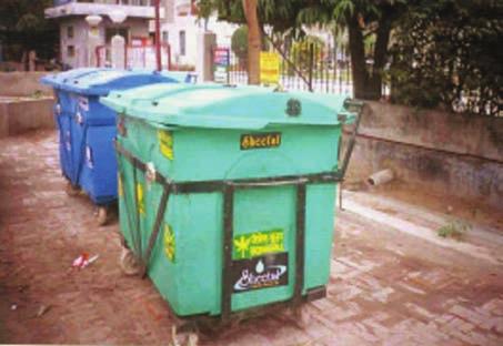 86 Griha Manual: Volume 1 Criterion 23 Efficient waste segregation Objective To promote the segregation of waste for efficient resource recovery 23.1 Commitment 23.1.1 Use different coloured bins for the collection of different categories of wasted from the building 23.