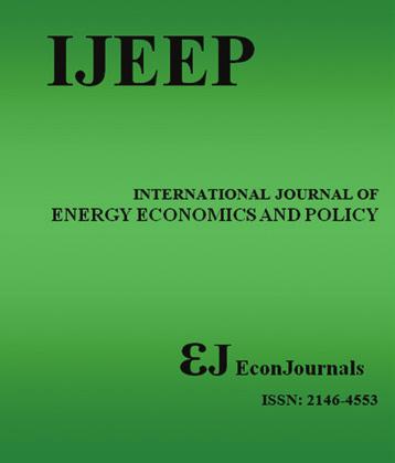 International Journal of Energy Economics and Policy ISSN: 2146-4553 available at http: www.econjournals.com International Journal of Energy Economics and Policy, 221, 11(2), 361-367.