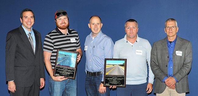 KDOT projects receive honors KDOT projects received several awards at the KU Asphalt Paving Conference on