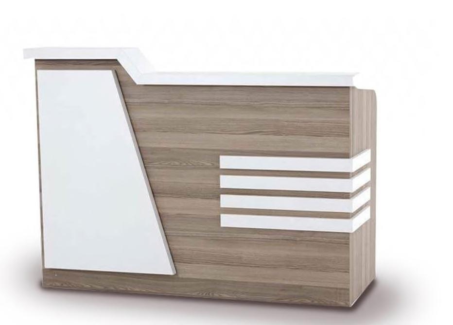 COUNTER - SLICES Slices is a multifunctional reception desk dedicated to