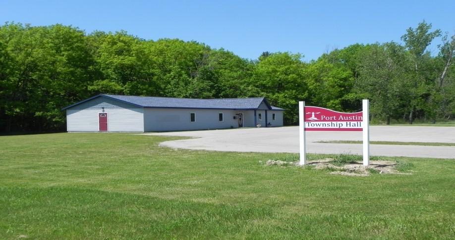 Township Offices. Offices are located at the Port Austin Township Hall, 8751 N. Hellems Road, Port Austin, MI 48467.