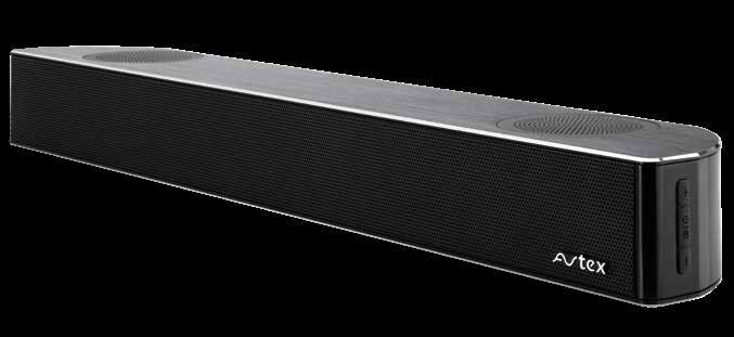 THE COMPLETE SOLUTION All-In-One TV Sound-Bar & Bluetooth Speaker System SB195BT SOUND-BAR The SB195BT comes complete with a bracket so it