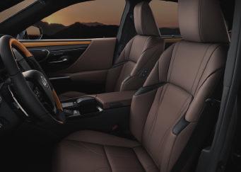 BE ONE WITH THE ROAD Take the wheel and be taken away by Lexus craftsmanship a driver-focused cabin equipped with touch