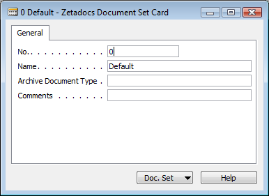 Configuring Zetadocs for NAV: Advanced Configuration Result: Figure 18 - Zetadocs Template Customized Message Result (iii) Archive Document Types As discussed earlier, archive document types allow