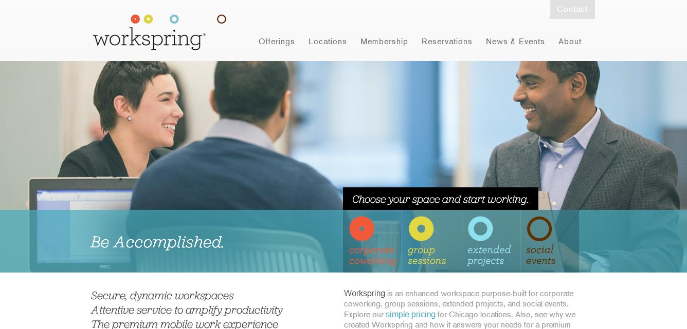 Marriott launches Workspring a shared co-working spot on demand.