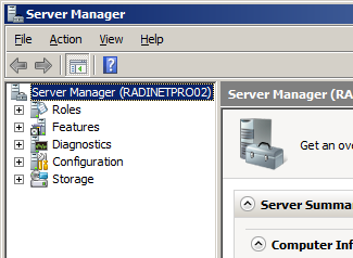 For Windows Server 2008 Roles to install: Select server roles -- Web Server (IIS) -- Application Server Select function -- WCF Activation -- ASP.NET Procedure 1.