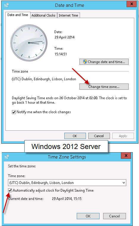 Activate daylight saving time when setting the servers local time. SNMP Do not activate SNMP.