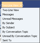 Filter/Sort Options Several options are available to sort messages based on selected criteria. You can also filter messages so that only certain ones are displayed.