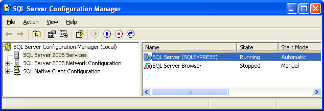 Microsoft SQL Server configuration This section summarises some of the SQL Server configuration options required for a successful AIMS installation.