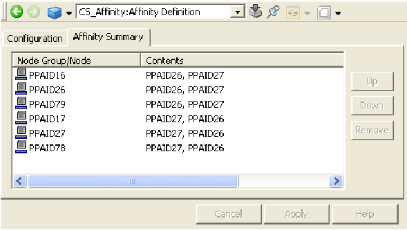 Configuring Affinity Section 2 System Level Tasks 7. Verify the configuration in the Affinity Summary tab (Figure 8).