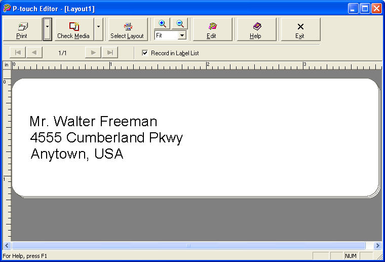 Microsoft Word With the Add-In function, you can directly copy the text selected in Microsoft Word to a label layout.