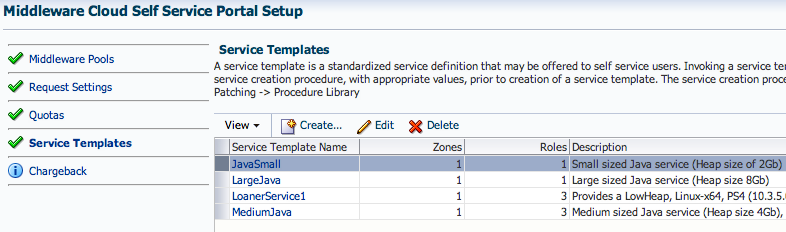 Service Catalog Setup Service Templates based on Assemblies