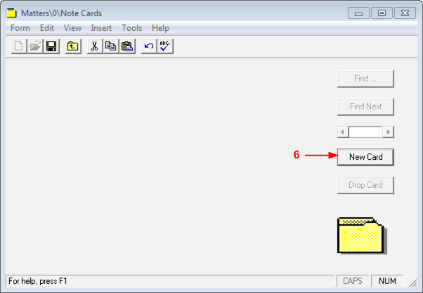 Assign a Note Card to a Matter To assign a Note Card to a Matter: 1. Launch the Juris application, and then select Tables, then Clients. 2. Select the client associated with the matter from the list.