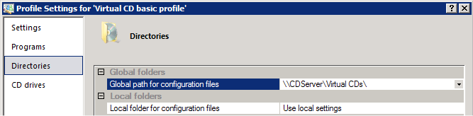Installation and Configuration of the Network Management Server In the Select configuration file dialog, enter a description and the UNC path for the configuration file for your images: Always use