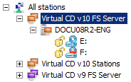 Installation and Configuration of the Network Management Server Virtual CD NMS with Virtual CD FS Virtual CD FS Versions 6, 7, 9 and 10 can be integrated in your Virtual CD NMS v10 system.