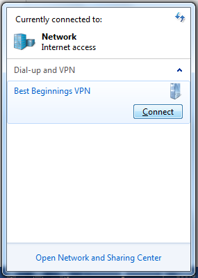 4 Allowing Remote Access Finally you will need to set the network to allow remote